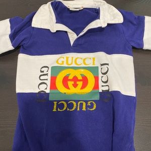 Gucci onesie - 18 months